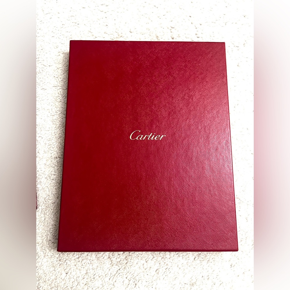 Authentic Cartier Black Panter box and stationary - Picture 2 of 3